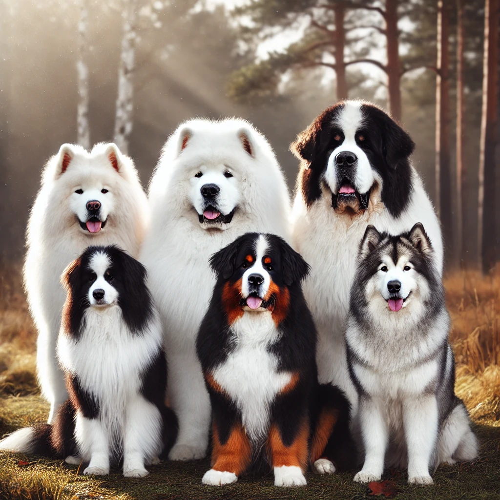 Big fluffy dog breeds captivate the hearts of many with their larger-than-life personalities and irresistibly soft, voluminous coats